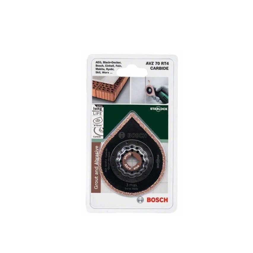Panza cu carburi metalice, Bosch AVZ 70 RT4 CT, Starlock, Grout and ...