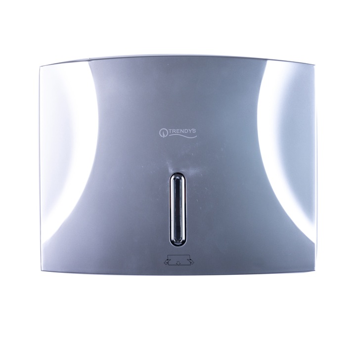 Dispenser, TRENDY’S, servetele pliate jumbo, gri