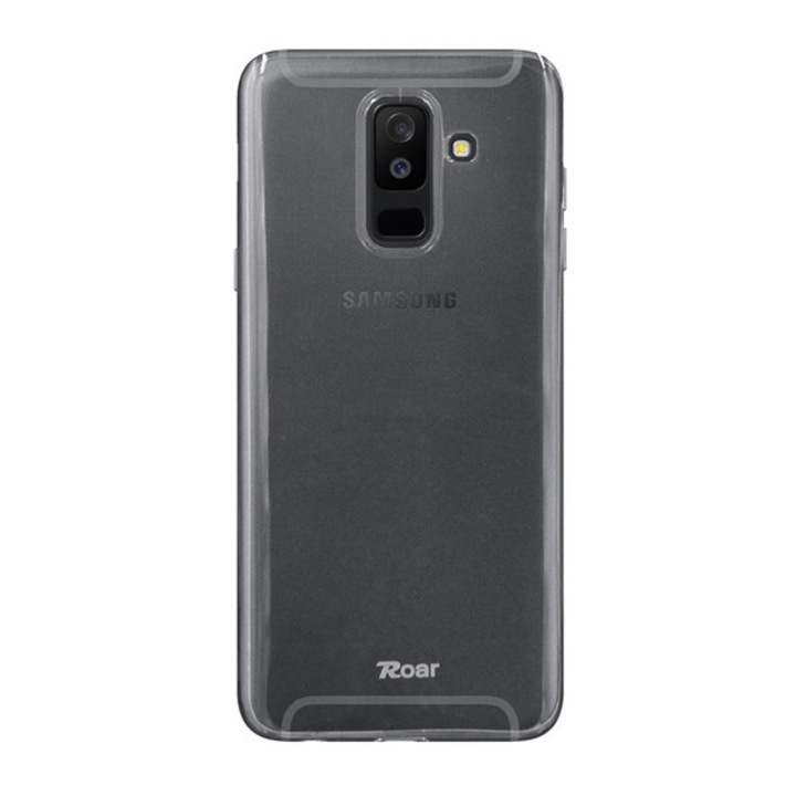 Samsung Galaxy A6+ (2018) SM-A605F Roar all day szilikon telefonvédő (ultravékony) átlátszó, GP-76726, gyártói csomagolás