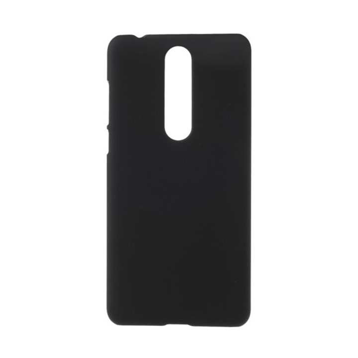Mobiltelefon tok, kompatibilis, Nokia 3.1 Plus Gigapack műanyag telefonvédő (gumírozott) fekete, gigapack csomagolás