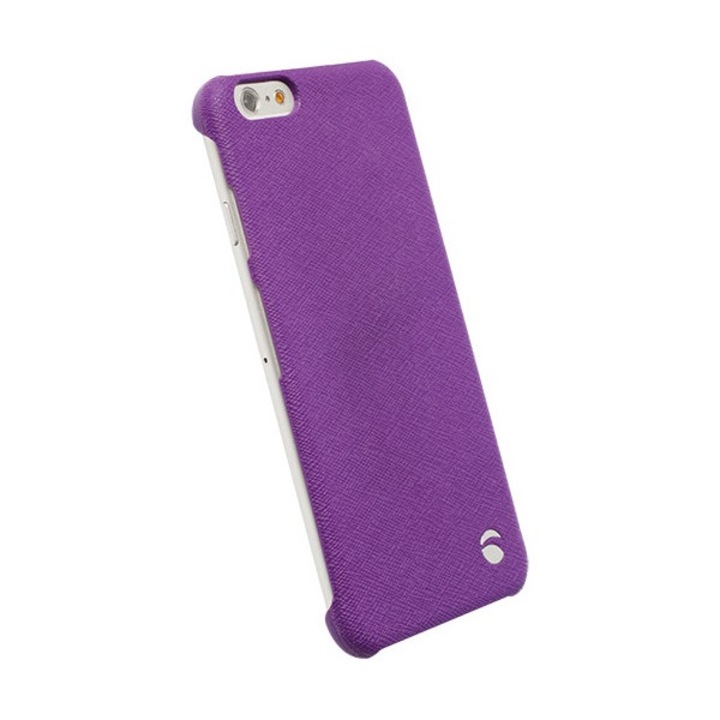 Krusell texturecover malmö műanyag mobiltelefon tok lila, kompatibilis: Apple iPhone 6S 4.7 / iPhone 6 4.7