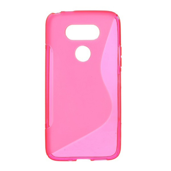 Szilikon telefonvédő (S-line) RÓZSASZÍN [LG G5 (H850) ] (5996457627844)