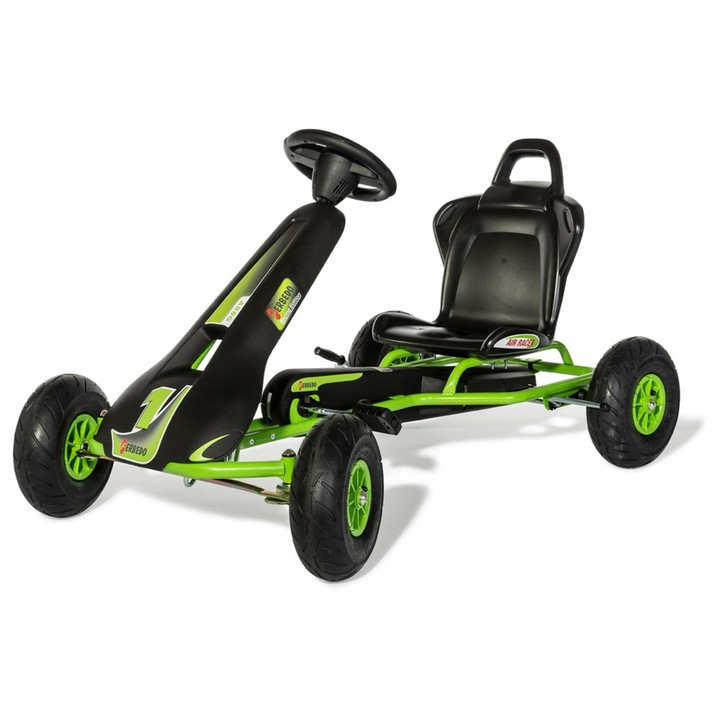 Kart Ferbedo AR8G air racer cu pedale verde