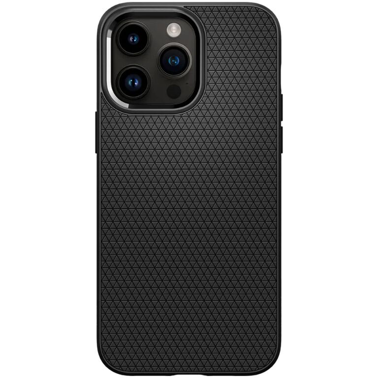 Carcasa Spigen Liquid Air compatibila cu iPhone 14 Pro Max Matte Black