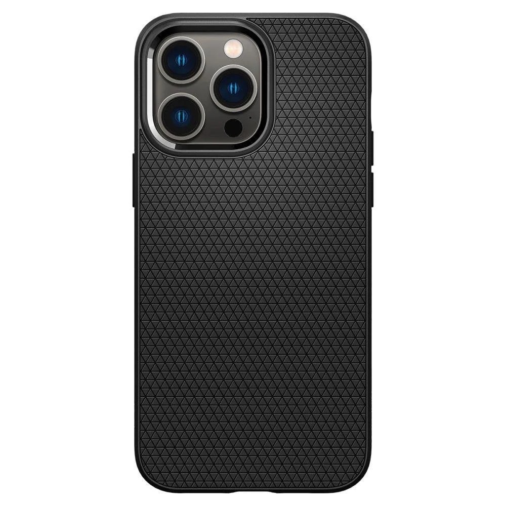 Husa, Spigen Liquid Air pentru iPhone 14 Pro Max, Negru