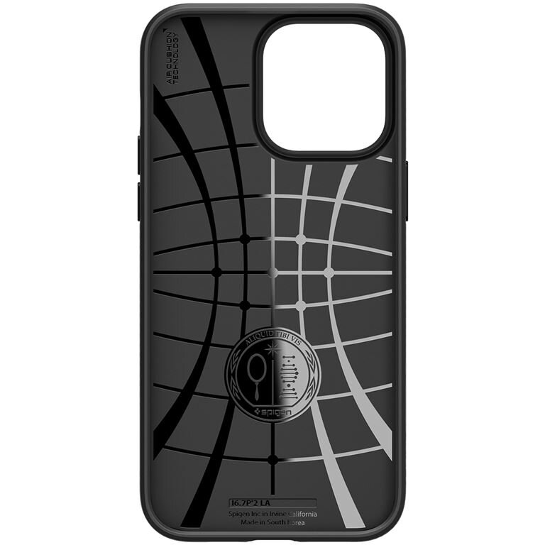 Carcasa Spigen Liquid Air compatibila cu iPhone 14 Pro Max Matte Black
