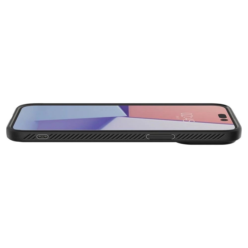 Husa, Spigen Liquid Air pentru iPhone 14 Pro Max, Negru