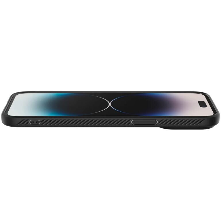 Carcasa Spigen Liquid Air compatibila cu iPhone 14 Pro Max Matte Black