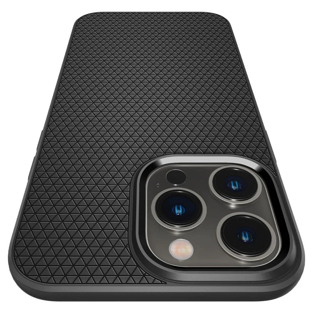 Husa, Spigen Liquid Air pentru iPhone 14 Pro Max, Negru