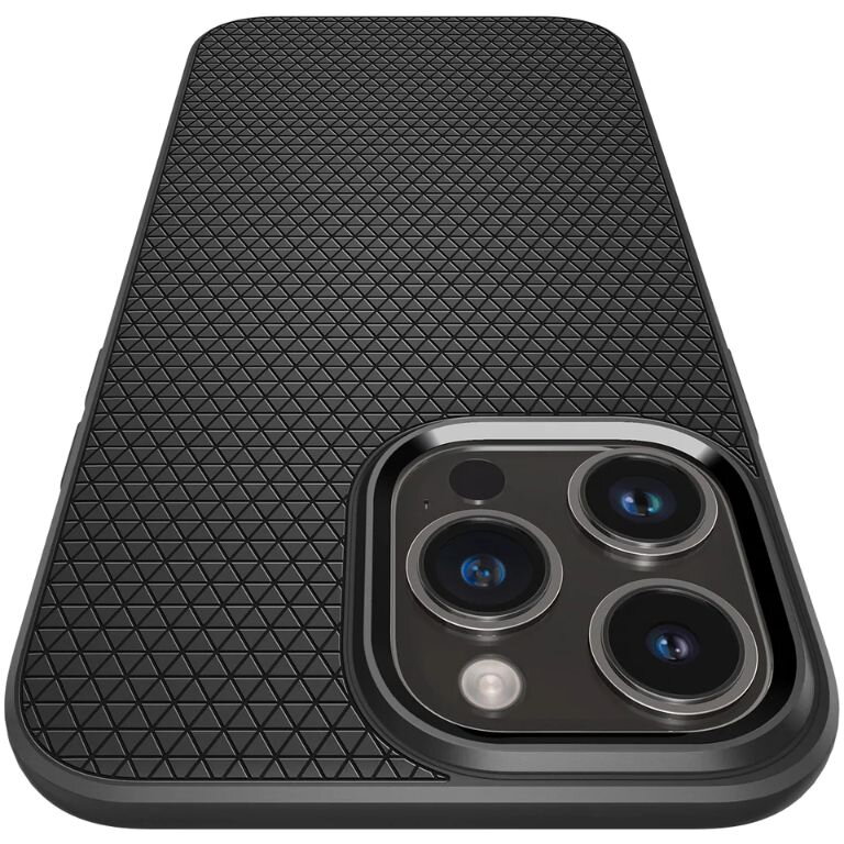 Carcasa Spigen Liquid Air compatibila cu iPhone 14 Pro Max Matte Black