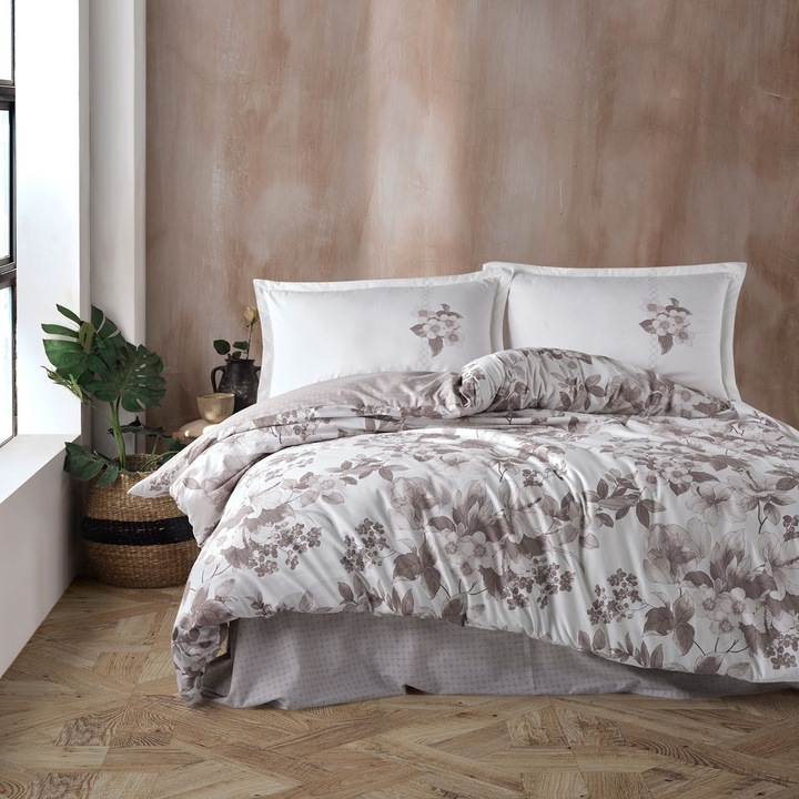 Ágyneműhuzat garnitúra, ranforce clasy king size, miarosa v2, 100% pamut