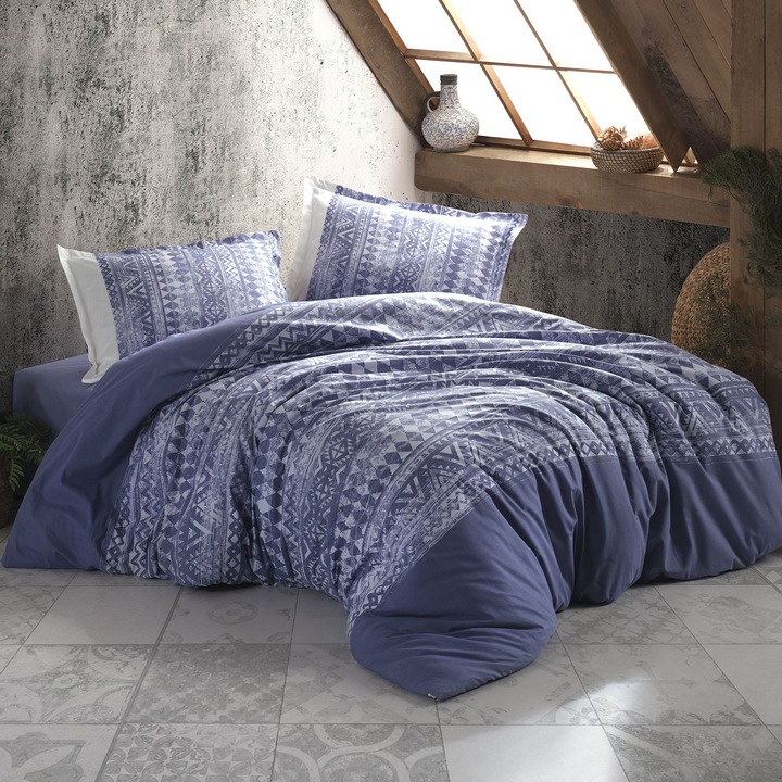 Ágyneműhuzat garnitúra, ranforce clasy king size, coza v2, 100% pamut