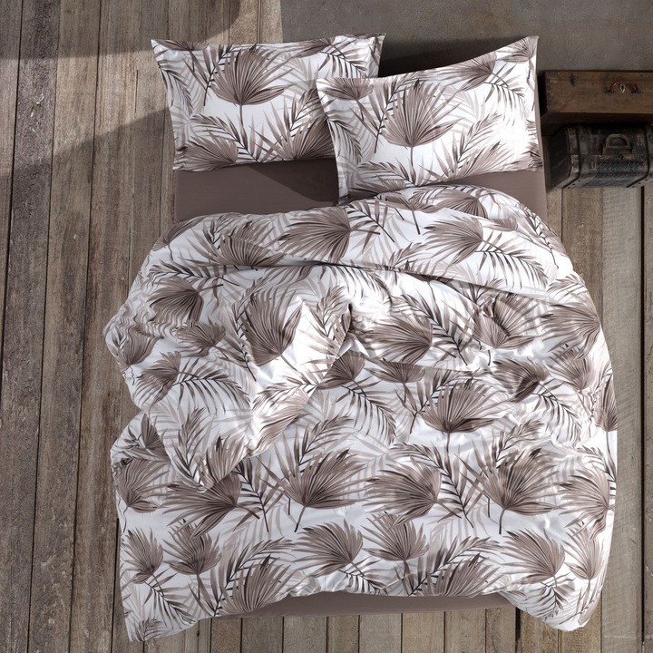 Ágyneműhuzat garnitúra, ranforce clasy king size, estilla, 100% pamut