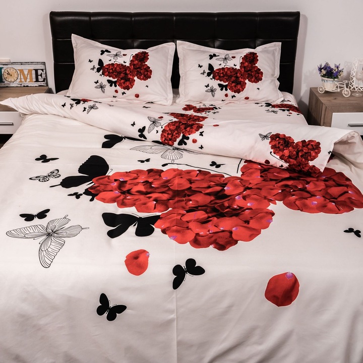 Ágyneműhuzat garnitúra, digital print 3D, pr4, kétszemélyes