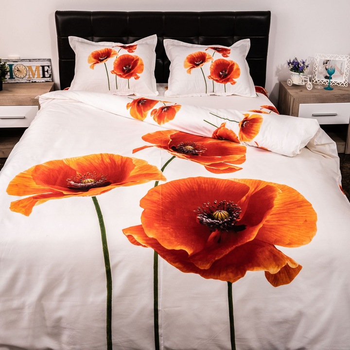 Ágyneműhuzat garnitúra, digital print 3D, pr5, kétszemélyes