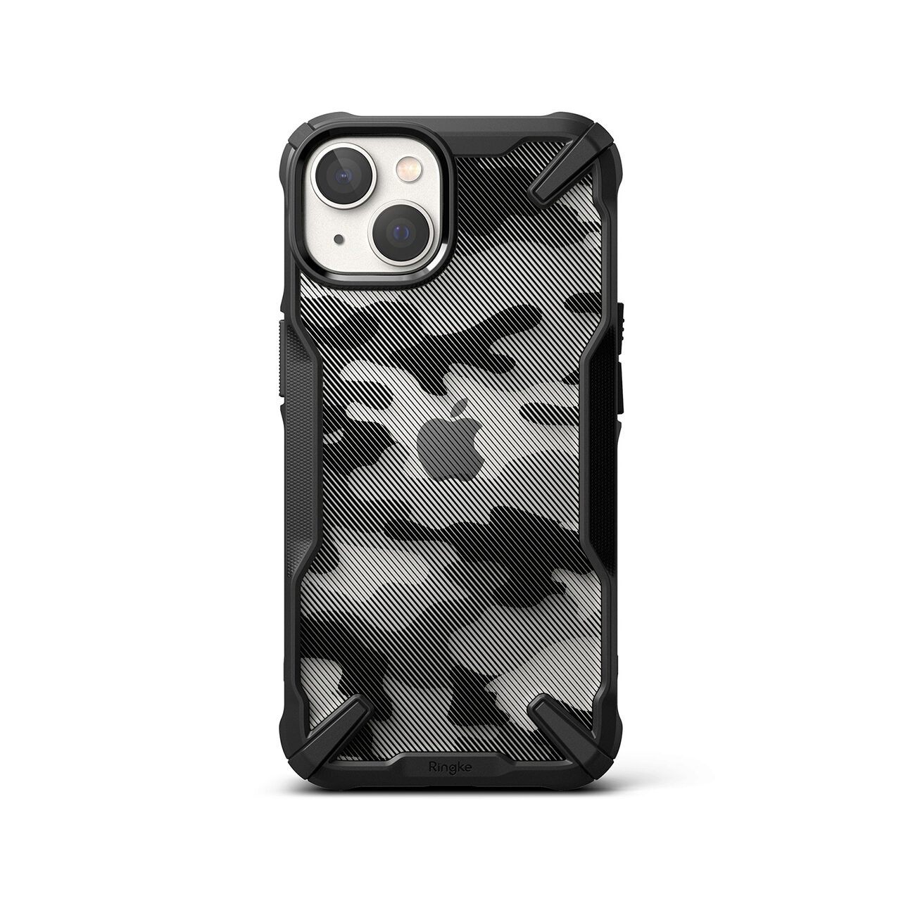 Husa pentru iPhone 14 Plus - Ringke Fusion X Design - Camo Black