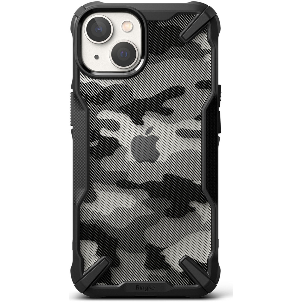 Husa pentru iPhone 14 Plus - Ringke Fusion X Design - Camo Black