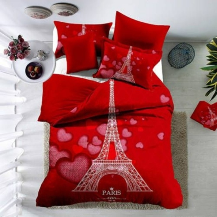 Ágyneműhuzat garnitúra poplin - kétszemélyes, qy8032, 100% pamut szatén