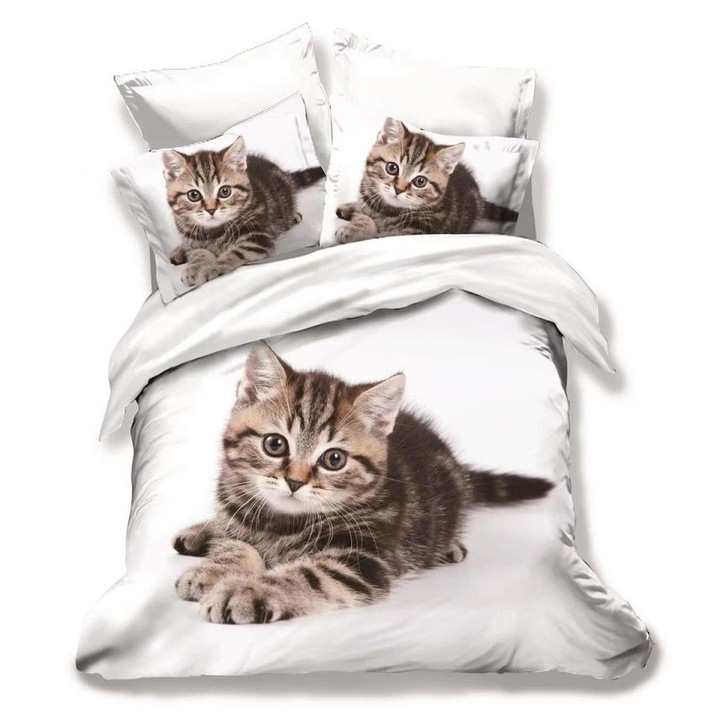 Ágyneműhuzat garnitúra, fn3d44, 6 részes, finet 3D