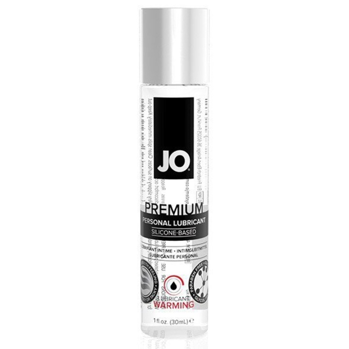 Lubrifiant siliconic System Jo, Efect de incalzire, 30 ml