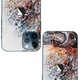 Folie Skin Back Apple Iphone 13 Pro telefonhoz, Absztrakt dizájn, Magas markolat, Teljes ragasztó, Egyszerű telepítés, Többszínű