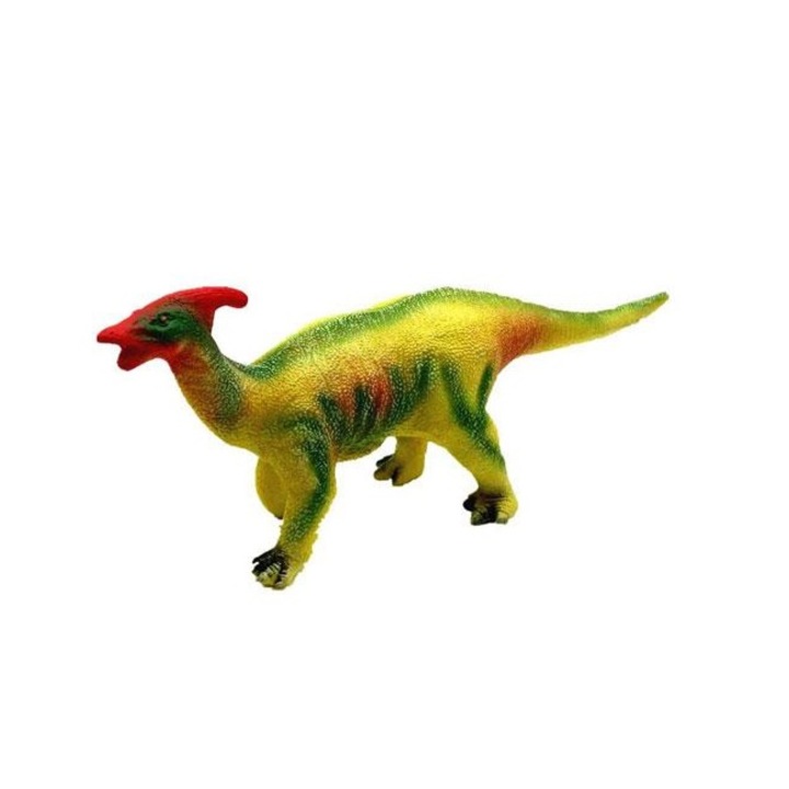 Magic Toys 4158830 Pamut töltésű Parasaurolophus dinoszaurusz figura 34cm