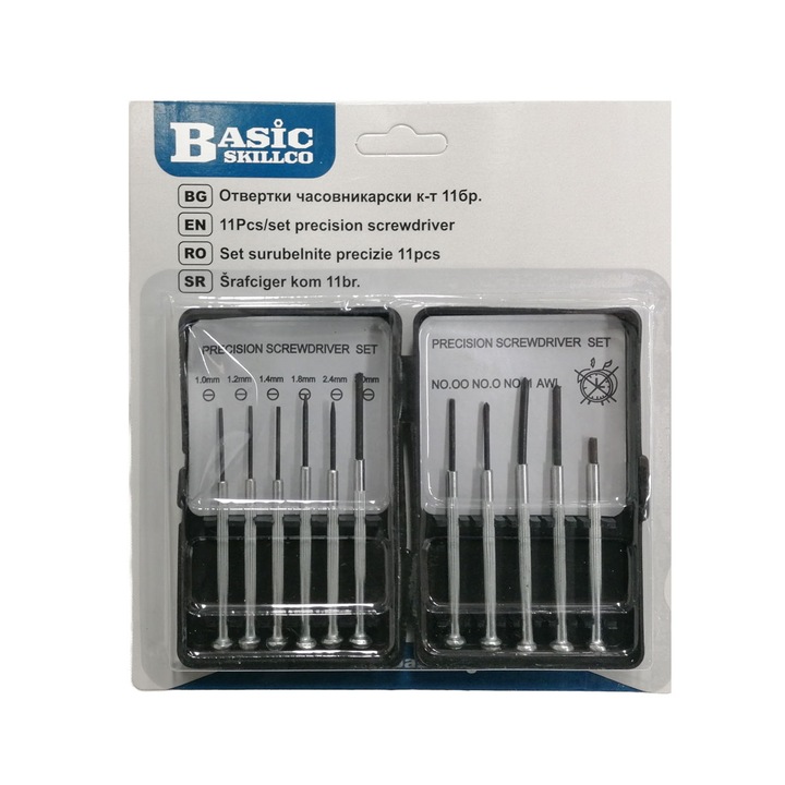 Csavarhúzó készlet órás (11 db-os)