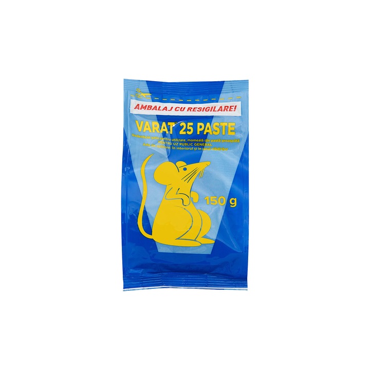 Otrava Raticid pentru soareci si sobolani VARAT 25 Paste