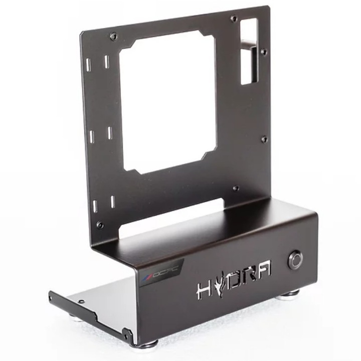 Carcasa OCPC, Mini-ITX, Otel inoxidabil, Negru
