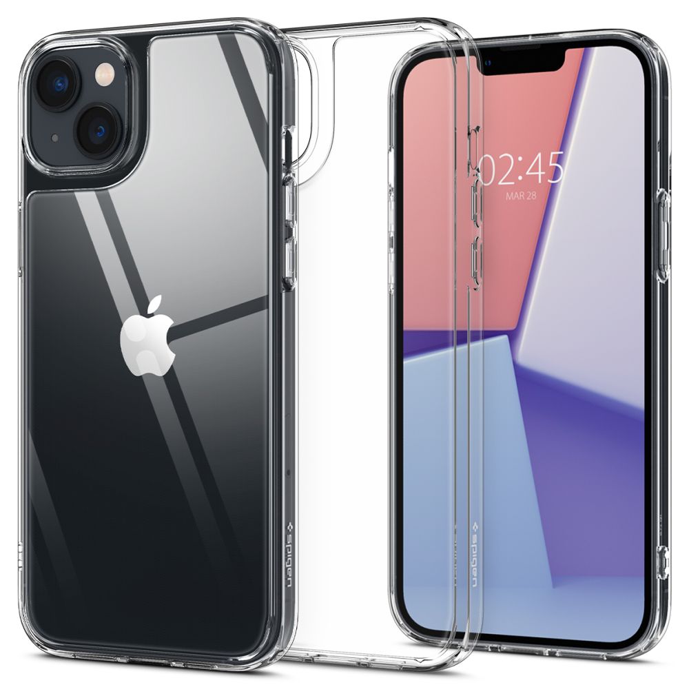 Carcasa Spigen Quartz Hybrid compatibila cu iPhone 14 Plus Crystal Clear