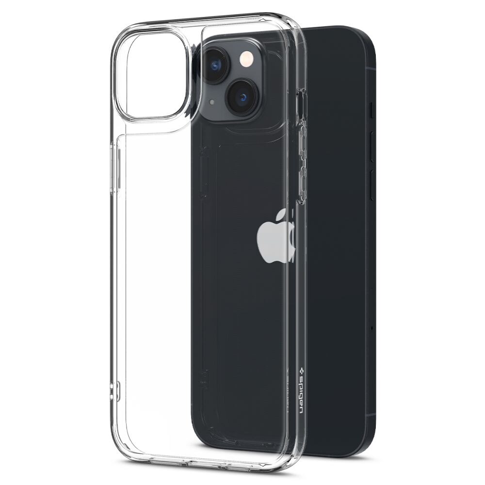 Carcasa Spigen Quartz Hybrid compatibila cu iPhone 14 Plus Crystal Clear