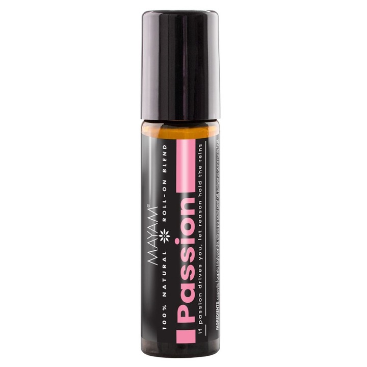 Ulei esential Passion Roll on Mayam, aromaterapie, 100% natural - 10 ml