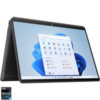 Laptop 2-in-1 HP Spectre x360 14-ef0028nn cu procesor Intel Core i7-1255U pana la 4.70 GHz, 13.5", WUXGA+, Touch, IPS, 16GB, 512GB SSD, Intel Iris Xe Graphics, Windows 11 Home, Nightfall Black
