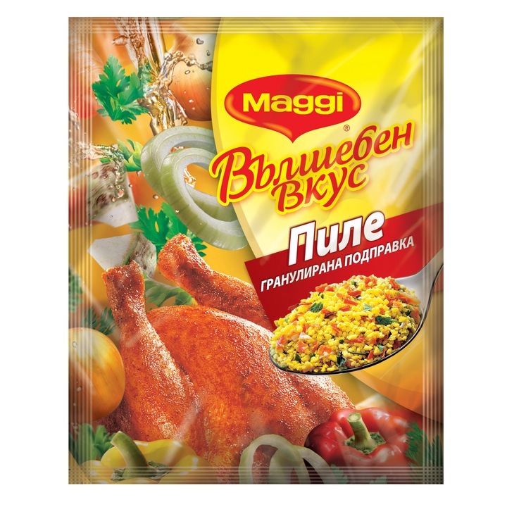 Гранулирана подправка Maggi, Вълшебен вкус, Пиле, 75 гр
