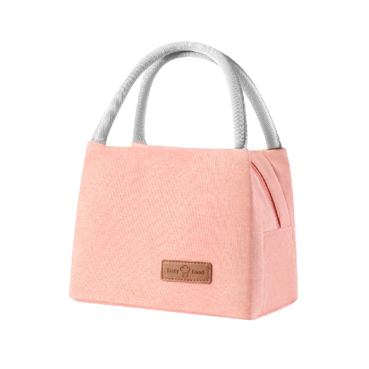 Термо чанта за храна, 27х19х15cm, Праскова