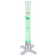 Lampa de podea, plastic gri si transparent, cablu PVC negru, cu comutator pe cablu, schimbare de culoare RGB, inclusiv 3 pesti si 2 bile, ambele apa 1.2L, Ø:60 V:610mm, lungime cablu 1800mm, inclusiv 9xRGB LED 0.06W 230V, iesire 4lm