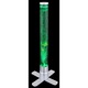 Lampa de podea, plastic gri si transparent, cablu PVC negru, cu comutator pe cablu, schimbare de culoare RGB, inclusiv 3 pesti si 2 bile, ambele apa 1.2L, Ø:60 V:610mm, lungime cablu 1800mm, inclusiv 9xRGB LED 0.06W 230V, iesire 4lm