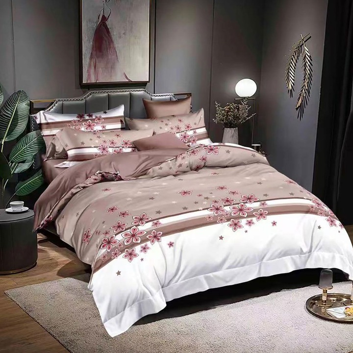 Ágyneműhuzat garnitúra, finet 6 részes, M171