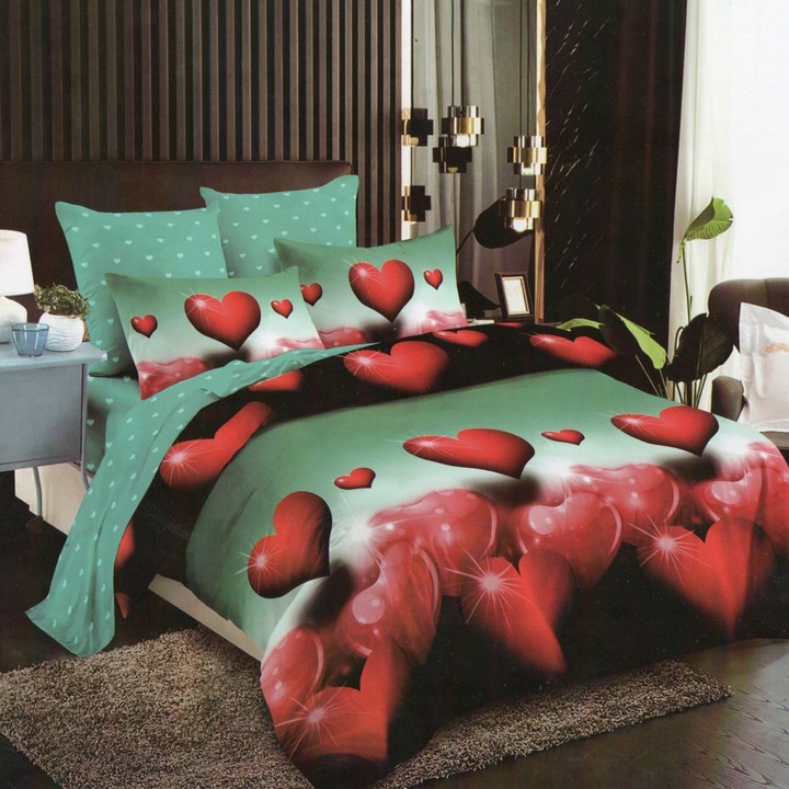 Ágyneműhuzat garnitúra, finet 6 részes, M178