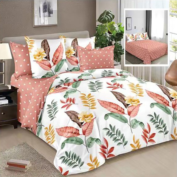 Ágyneműhuzat garnitúra, finet 6 részes, M207