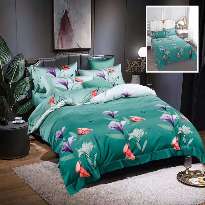 Ágyneműhuzat garnitúra, finet 6 részes, M212