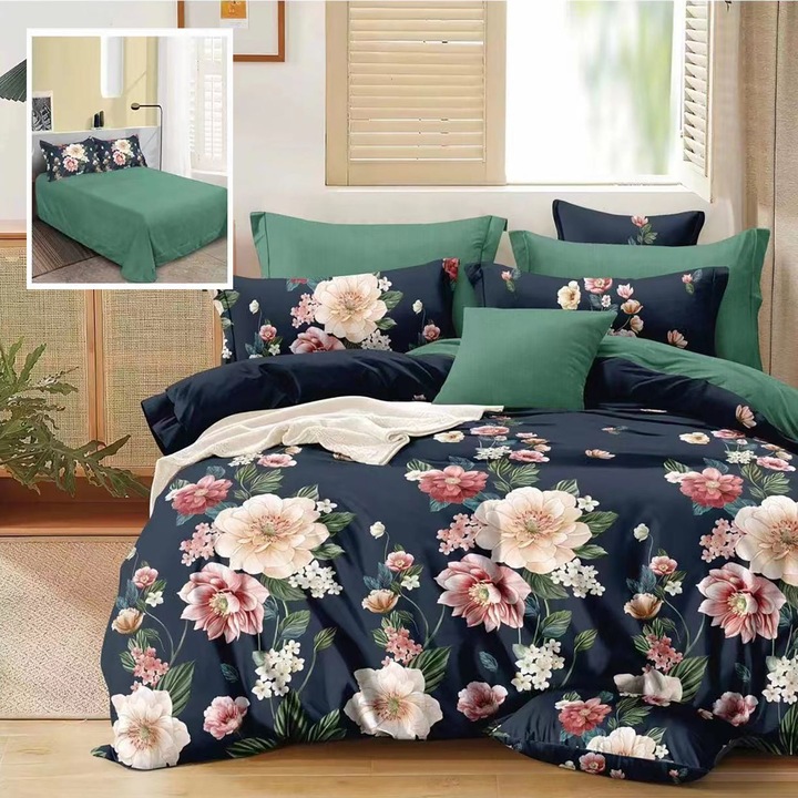 Ágyneműhuzat garnitúra, finet 6 részes, M227