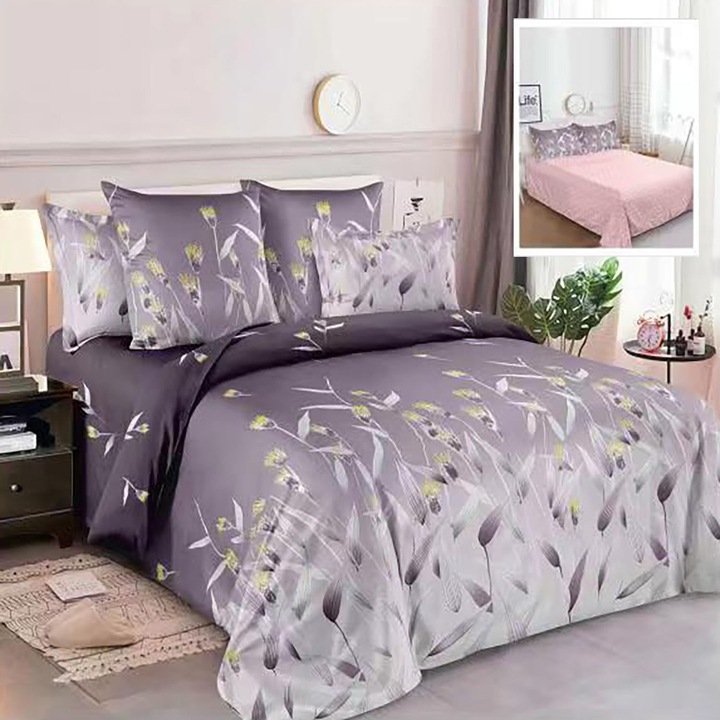 Ágyneműhuzat garnitúra, finet 6 részes, M208