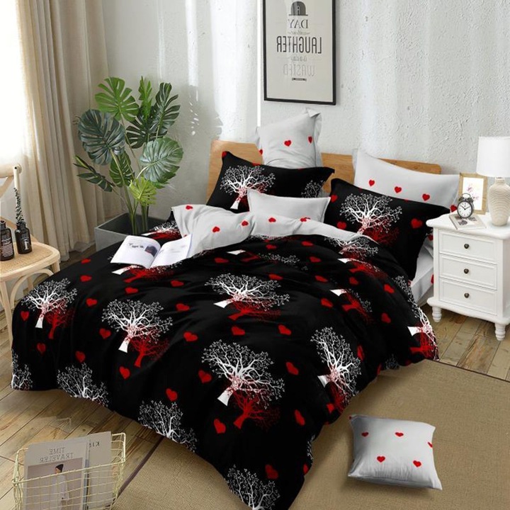 Ágyneműhuzat garnitúra, finet 6 részes, m85