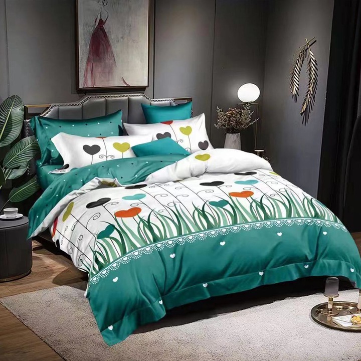 Ágyneműhuzat garnitúra, finet 6 részes, m169