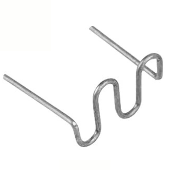 algoshop Tűzőkapocs készlet forrasztó, javító és műanyaghegesztőpisztolyokhoz, 250 db-os, S típusú bilincsek, 0,8 mm