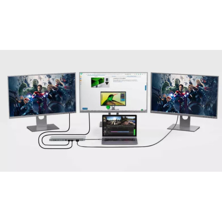 Докинг Станция Хъб 12в1, Zenwire, USB-C RJ45 2x HDMI 4K M1 - eMAG.bg