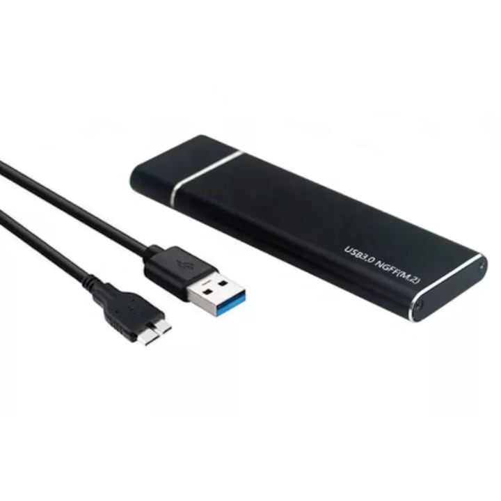 SSD адаптер, Zenwire, кутия, m.2 USB 3.0 NGFF m2 SATA