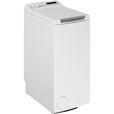 Masina de spalat rufe cu incarcare verticala Whirlpool TDLR6240SSEU/N, 6 kg, 1200 RPM, Clasa C, Tehnologia al-6lea Simt, Display digital, Alb