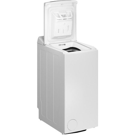 Masina de spalat rufe cu incarcare verticala Whirlpool TDLR6240SSEU/N, 6 kg, 1200 RPM, Clasa C, Tehnologia al-6lea Simt, Display digital, Alb